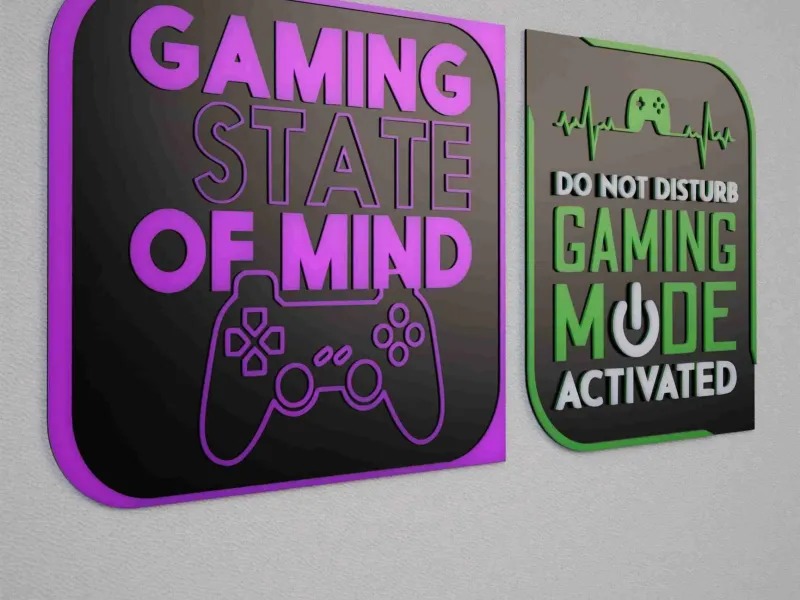 GAMING - WALL ART - VERSION 2
