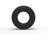 Pulling tractor rear tire 13 Scale 1:25-6