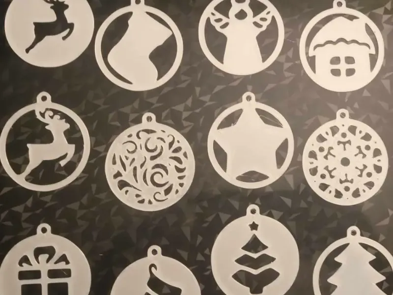 Christmas baubles (ornament) v2