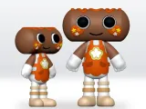 Dandy world STL Caramel Drizzle Cosmo STL 3D Model Character-0
