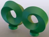 Geometric Infinity Mobius with Stand-0