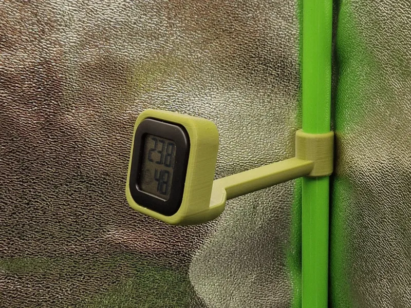 Supporto per monitor di temperatura/umidità della tenda di coltivazione