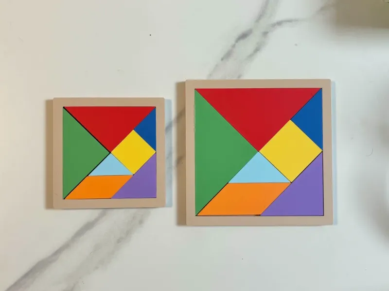 Tangram puzzle toy 七巧板益智玩具