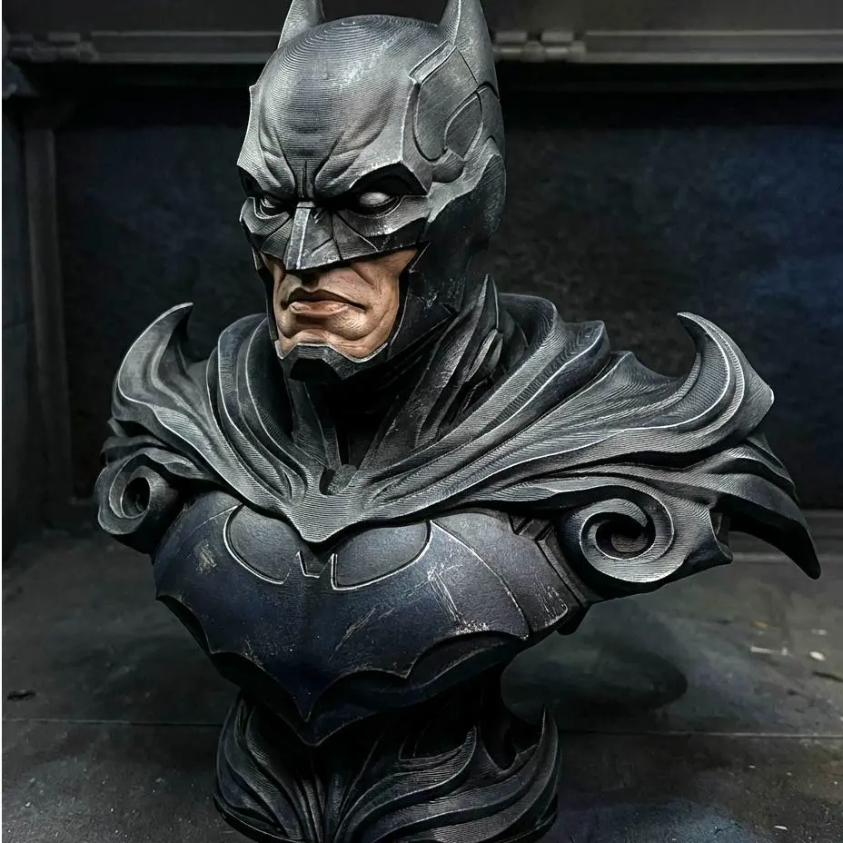 Realistic Batman Bust | Dark Knight Statue | Superhero