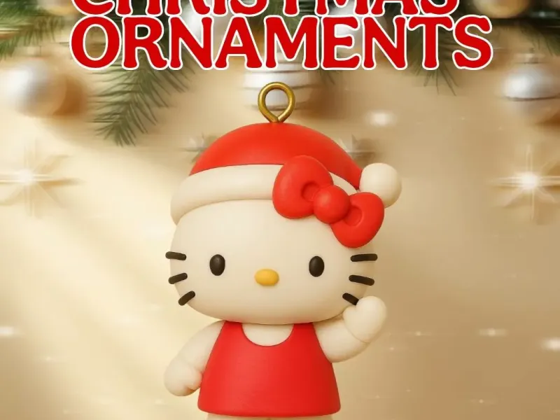 Hello Kitty Christmas Ornament