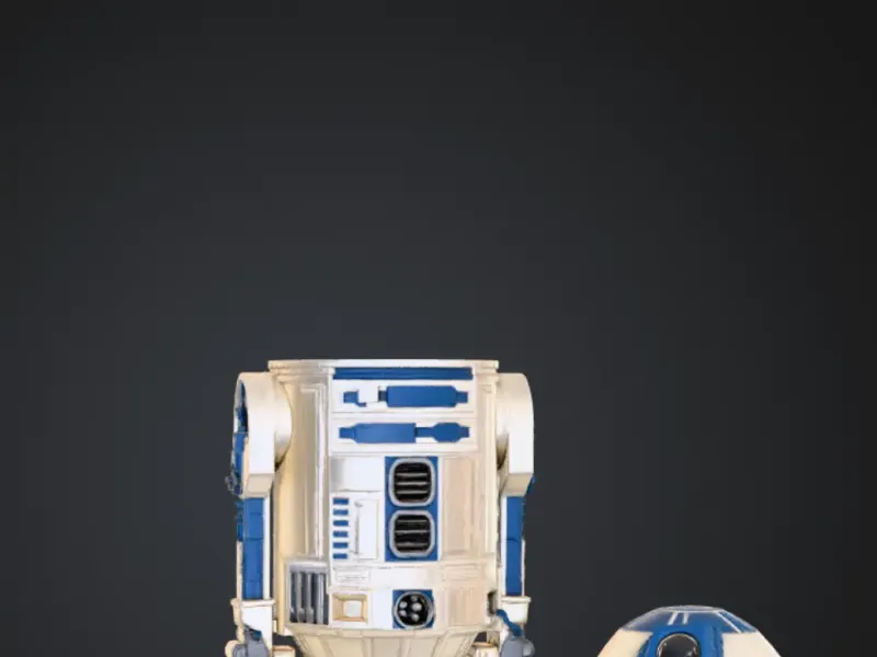 R2d2 Lixeira/armazenamento/porta-lápis