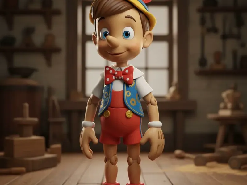 Pinocchio Fan Art Miniature