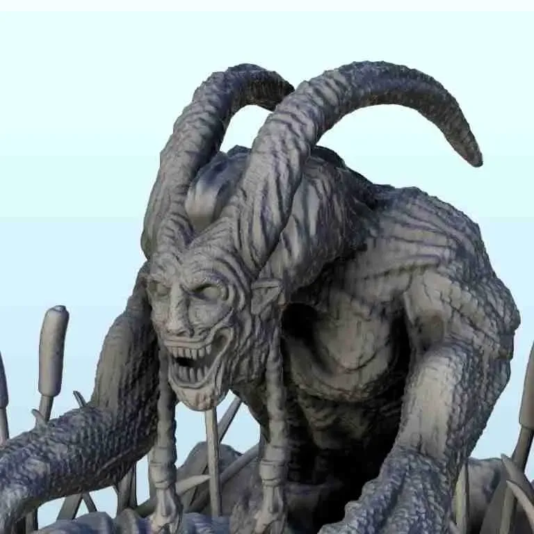 Demonic swamp monster - figure dark miniatures warhammer
