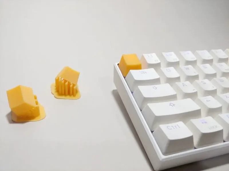 row 1 1u blank keycap for cherry mx style switches