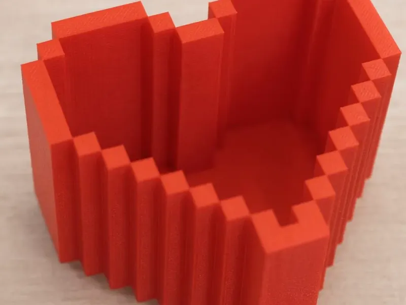 Pixel Heart Planter