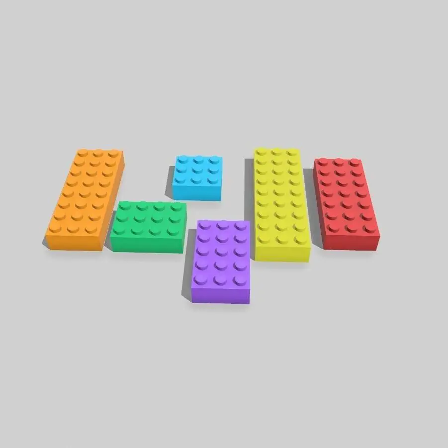 Lego Brick Collection 3x