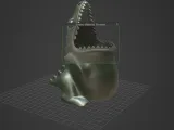 Dinosaur gluttonous penci holder-2