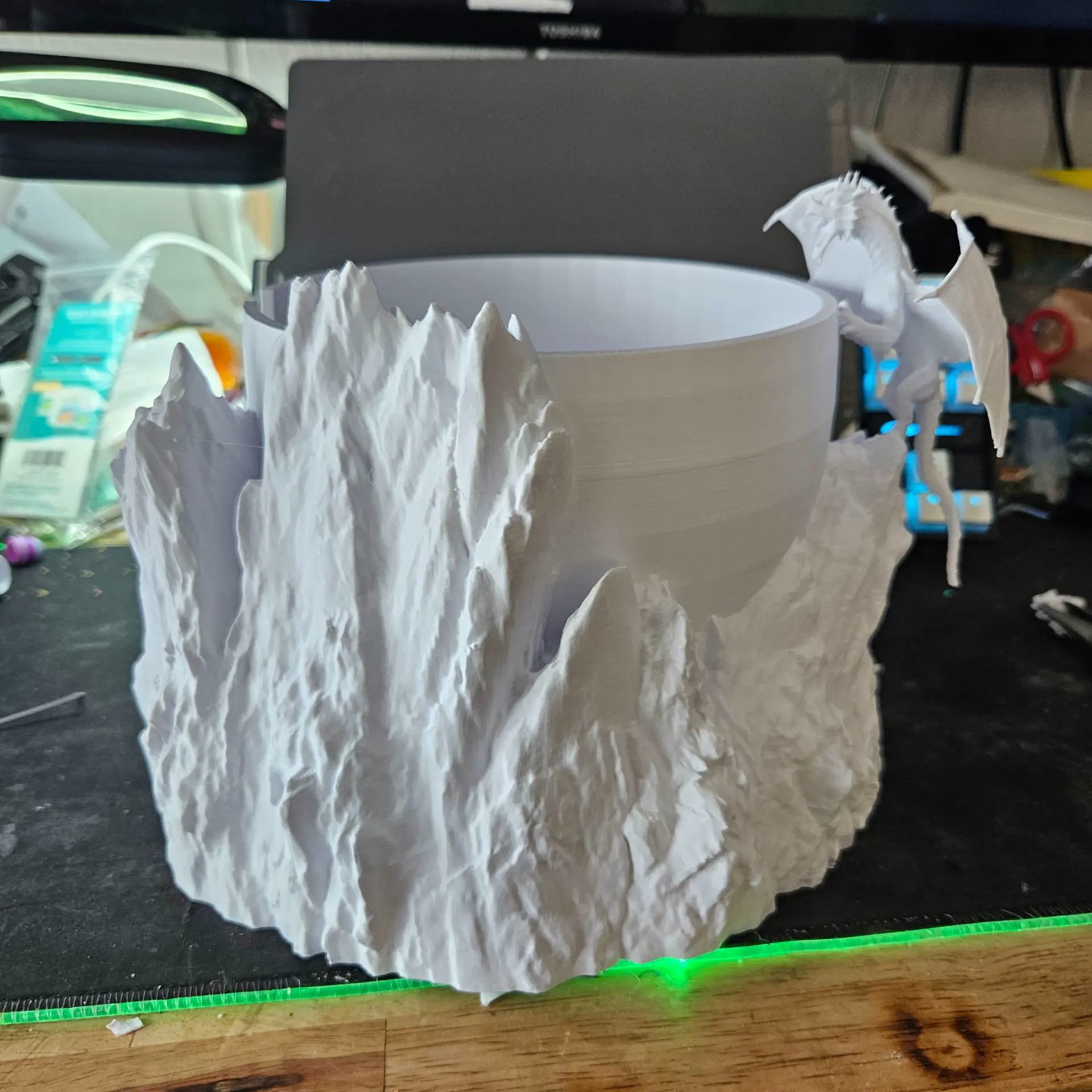 Dragon's Lair Yarn Bowl!