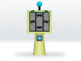 Sprunki OC Casi STL file Character Obj, New Sprunki 3D Model-1