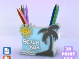 Pen Holder NOMBREAQUI-1