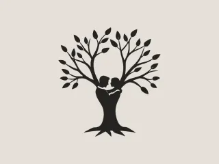 Tree of Life Wall Art - Minimalist Love