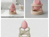 Makeup Brush Cleaner and Makeup Sponge Holder STL and 3MF-6