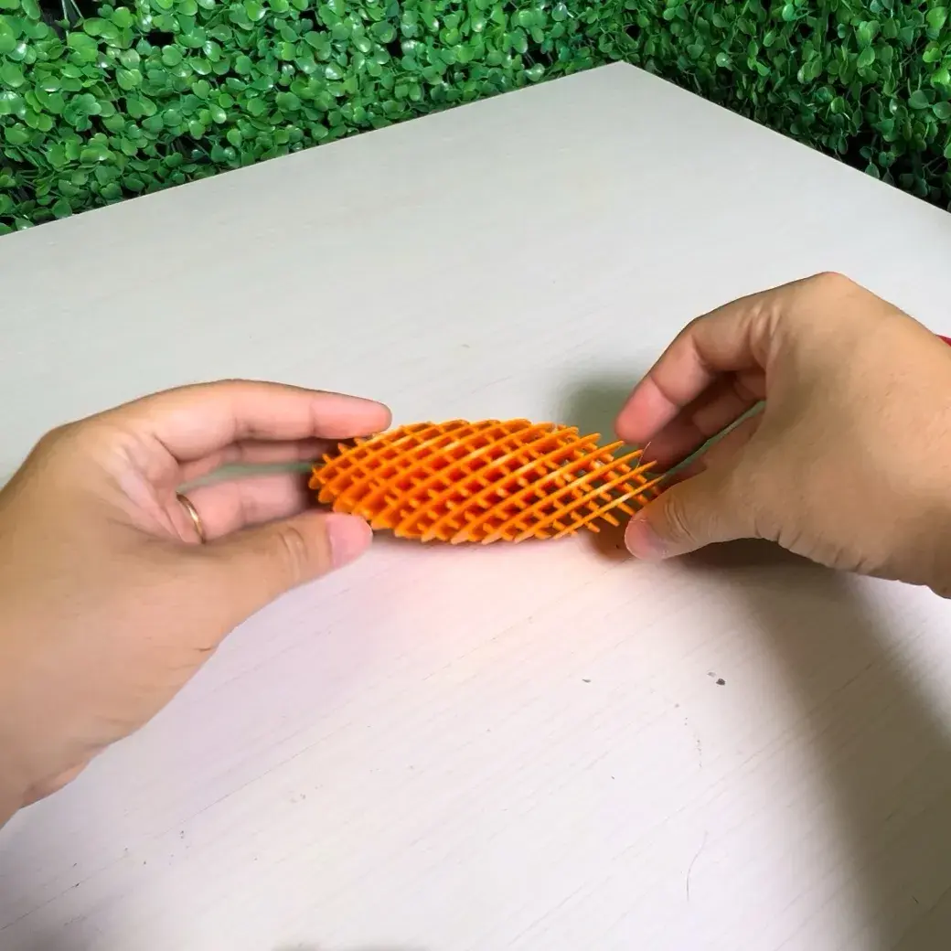 MORF WORM FIDGET TOY - SPHERE - EASY TO PRINT