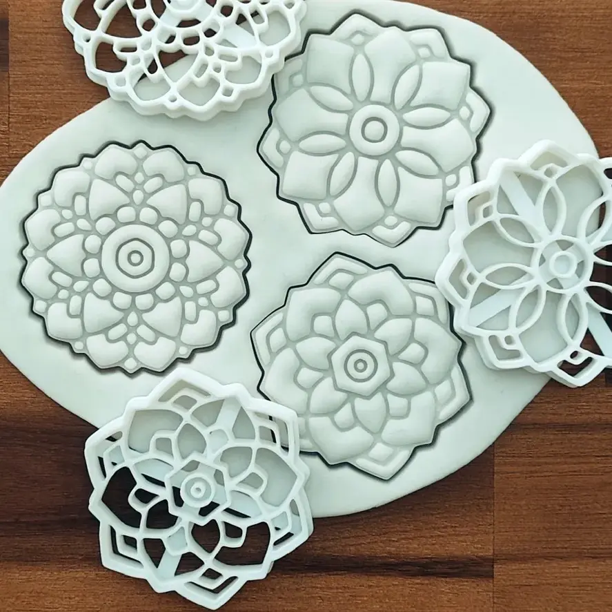 3D Printer Files | 3MF File | Mandala Cookie Cutters | Creality Cloud