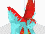 Majestic Eagle Statue – Ultra Detailed Wing Spread STL-4