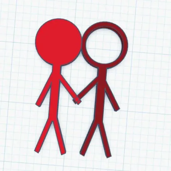 Couple Keychain