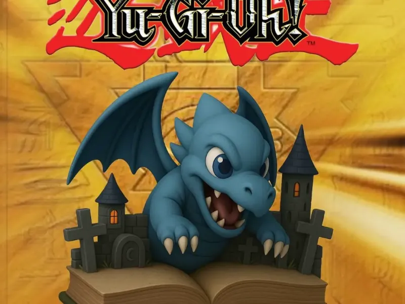 Blue eyes Toon Dragon Yugioh Chibi