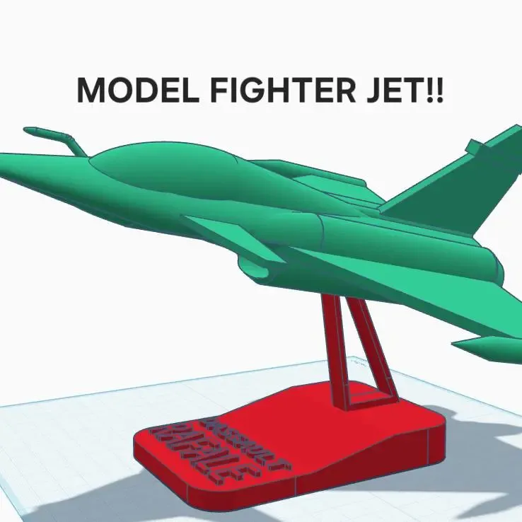 RAFALE FIGHTER JET MODEL