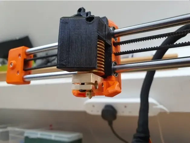 Сборка съемного воздуховода охлаждения для Prusa Mini