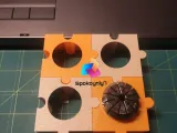 CNC Lathe Collet Stand, Puzzle Style.-3