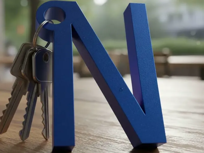 N keychain