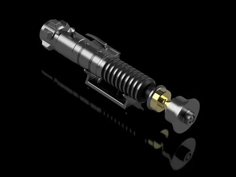 Sabre laser de Luke Skywalker du "Retour du Jedi" (v2)