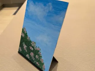 Canvas easel