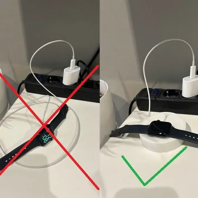 Apple Watch Charger Cable Winder (Rotating Travel Organizer)