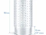 Peça cilíndrica perfurada 60mm/25mm-0