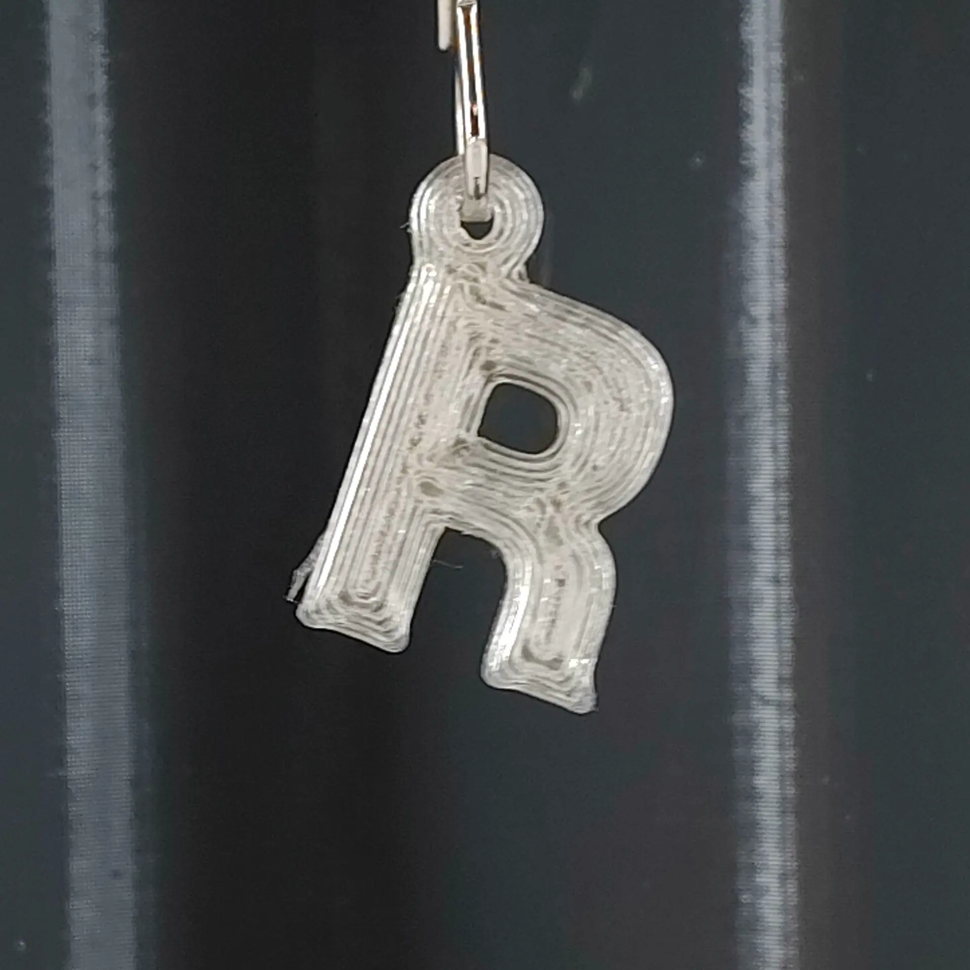 3D Printer Files | 3MF File | keychain R | Creality Cloud