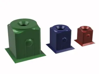 single socket wall mount 3/4"1/2"3/8"