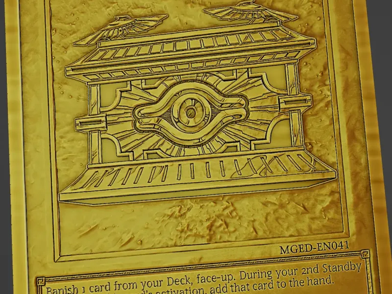 goldener Sarkophag - Yugioh