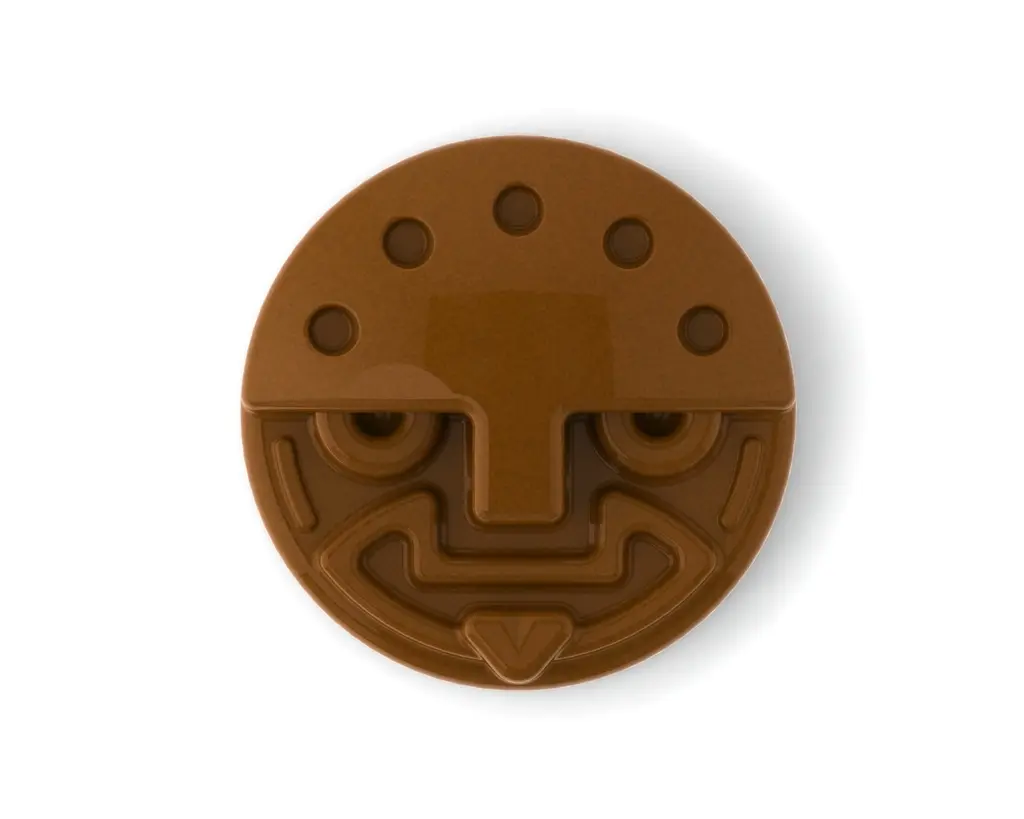 Round Tiki Face