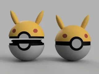 Pikaball container