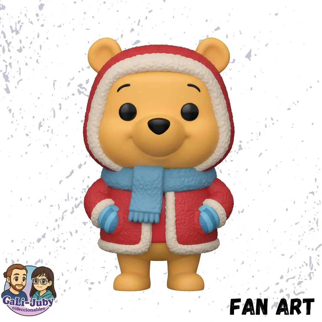 Funko Pop Winnie the pooh winter clothes