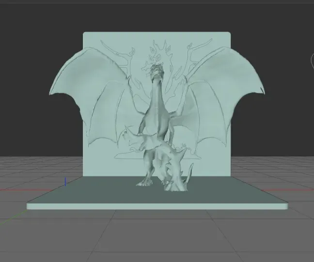Sujetalibros Dragón