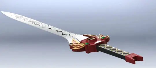 MMPR - Red Ranger Power Sword