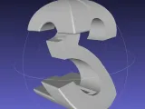 1-2-3 3-Way Perspective Text Geometry Gimmick-4