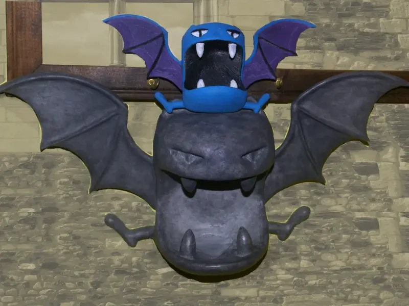 Applique murale Golbat