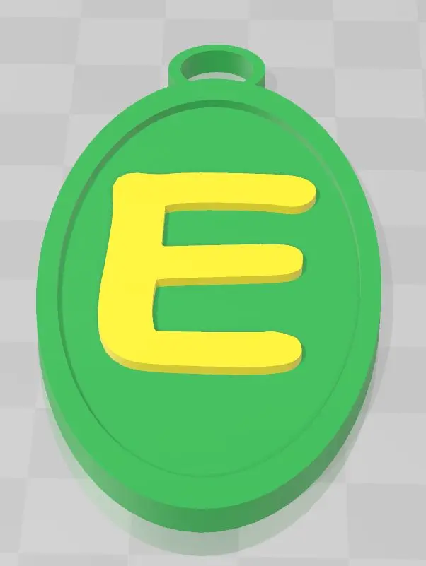 Free Jewelry & Accessories STL Download - Alphabet Keychain - Letter ...