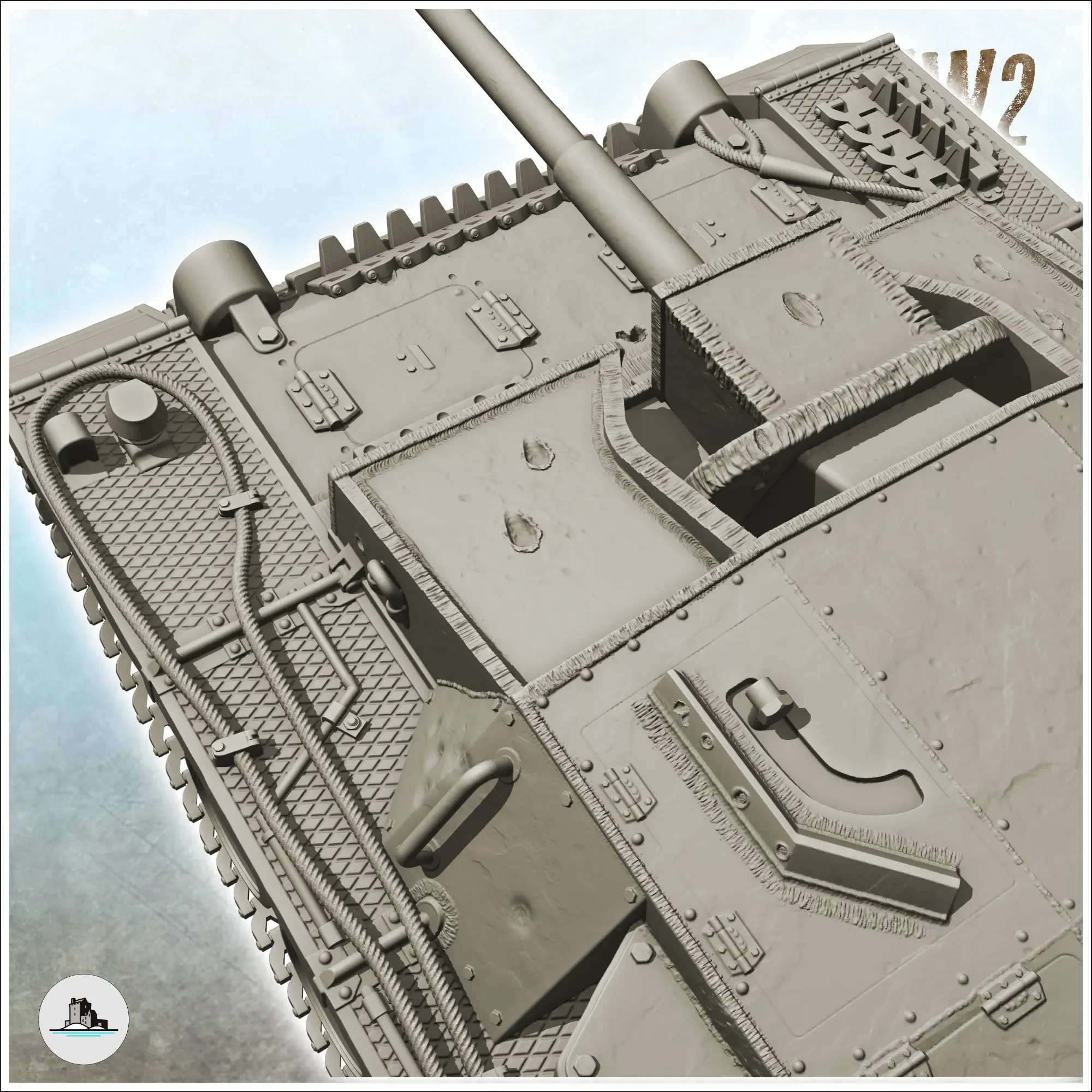StuG III Ausf. G - WW2 German Flames of War Bolt Action