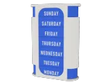Ultimate Weekly Pill Organizer & Dispenser Gravity Cascade-5