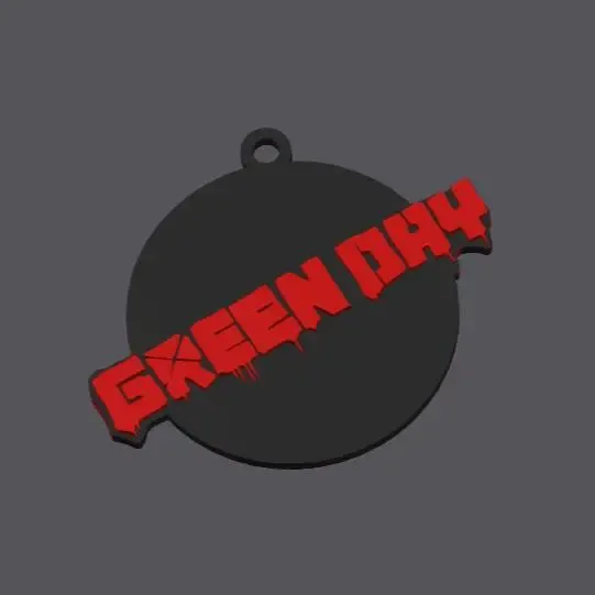 KEYCHAIN GREEN DAY