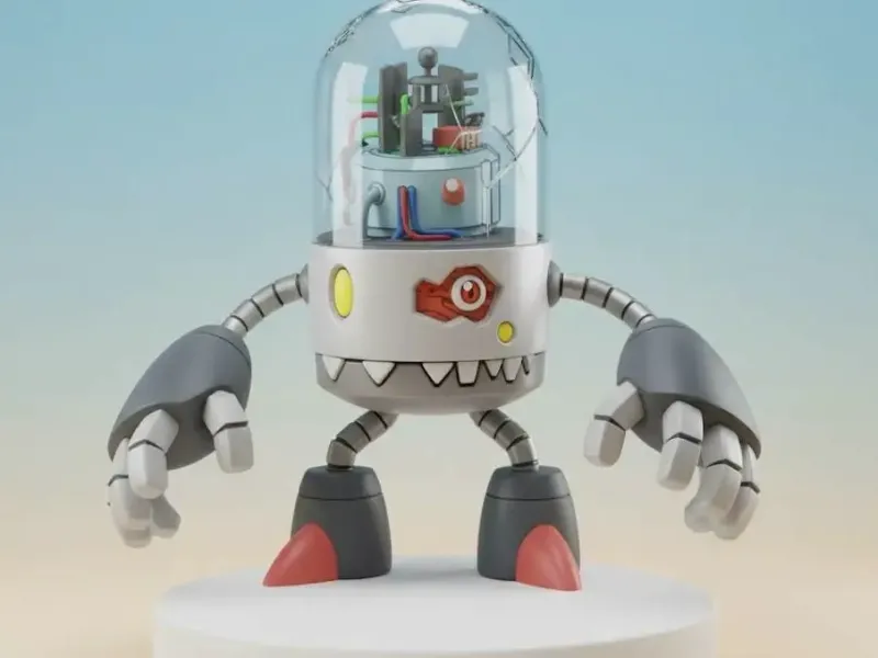 Nanomon Digimon Creature Model