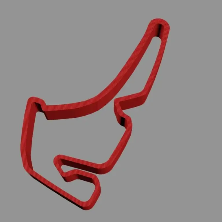 MINIATUR HOCKENHEIMRING F1 RENNSTRECKE